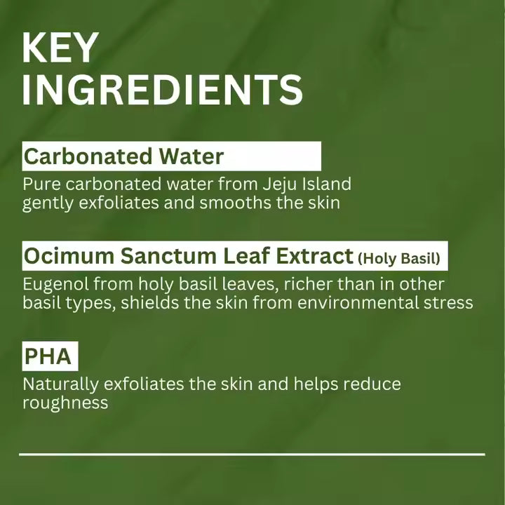 Holy Basil Bubble Deep Mask