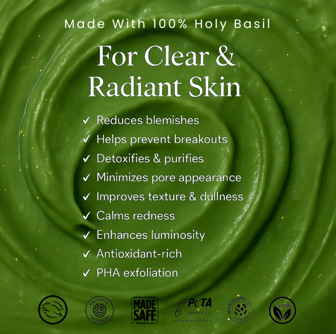 Holy Basil Bubble Deep Mask