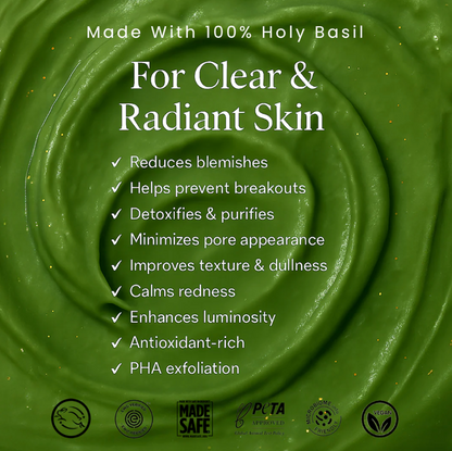 Holy Basil Bubble Deep Mask